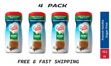( 4 PACK) Coffee mate French Vanilla Sugar-Free Powder Coffee Creamer, 10.2 oz