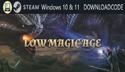 NEU PC Computer Spiel Low Magic Age für Windows 10 11 STEAM Downloadcode Gamekey