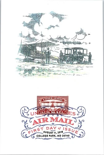 Dr Jim Stamps Maximum Card United States Airmail Forever Fdc