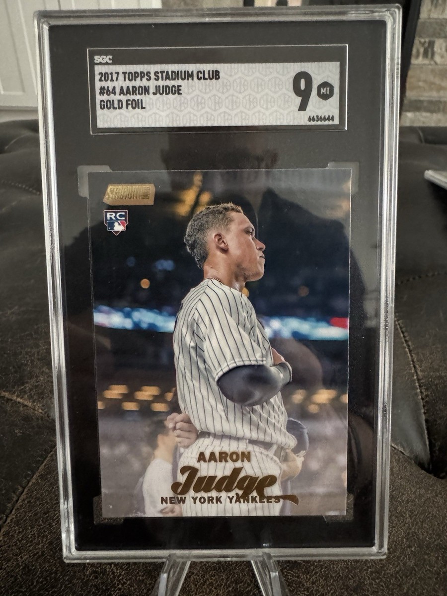 aaron judge rookie card graded 2017 Topps Baseball #287 : Collectibles & Fine Art Aaron Judge PSA Graded Rookie