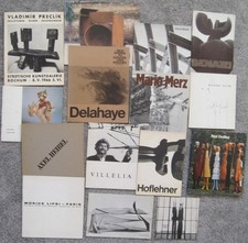 Konvolut Ausstellungskataloge - Skulptur Bildhauer - Anthony Car Mario Merz