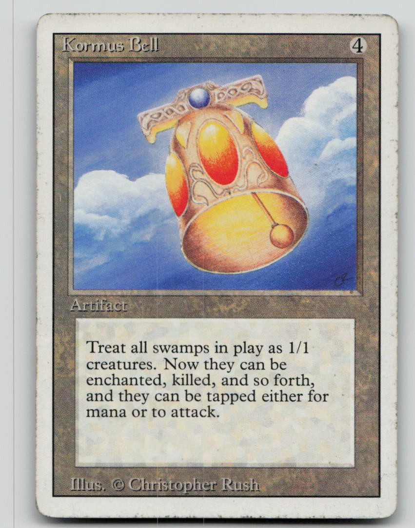 Kormus Bell [Revised Edition - 260] Heavily Played Rare Magic