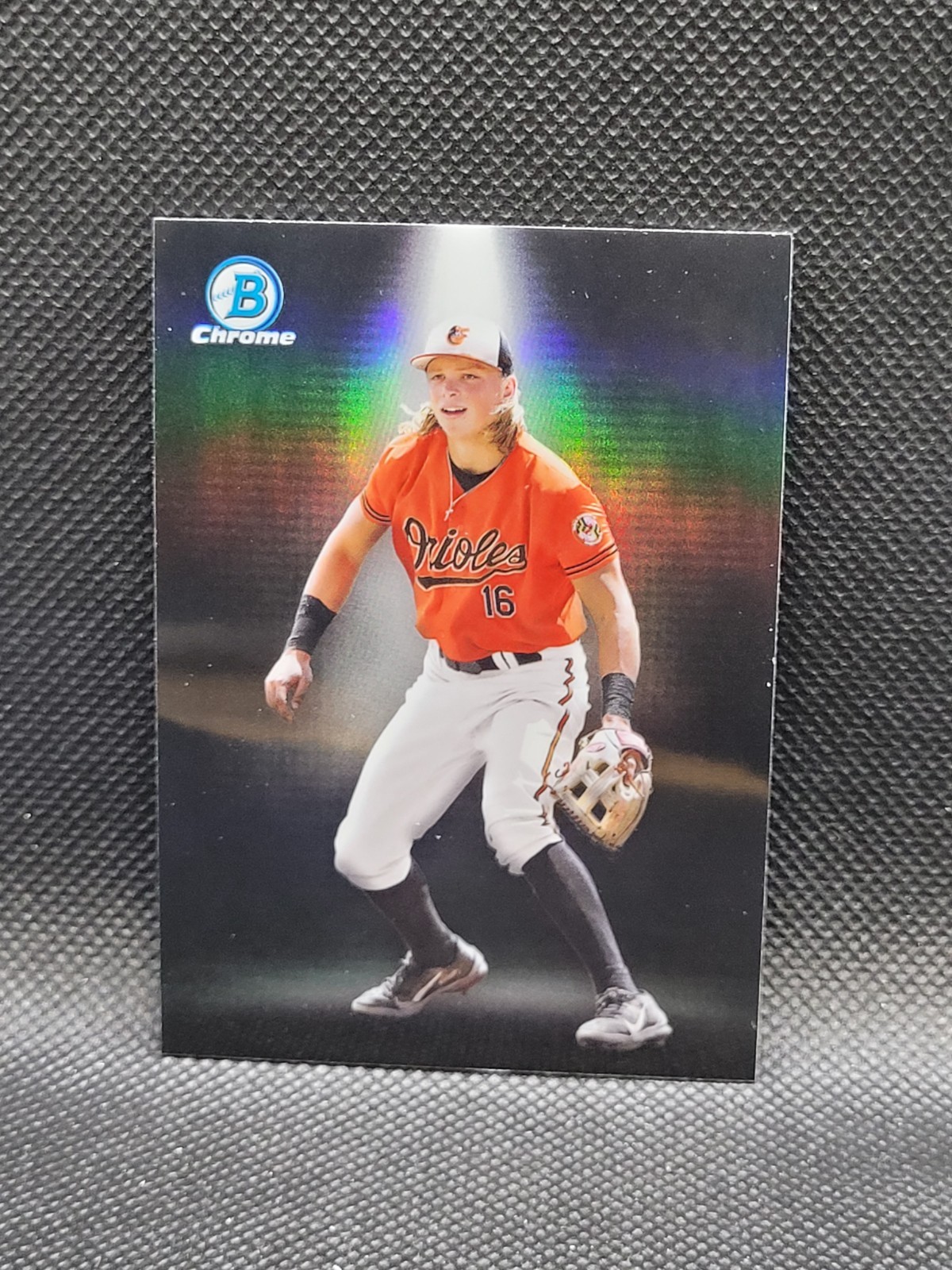2023 Bowman Chrome JACKSON HOLLIDAY Spotlights refractor BS-6 Baltimore Orioles