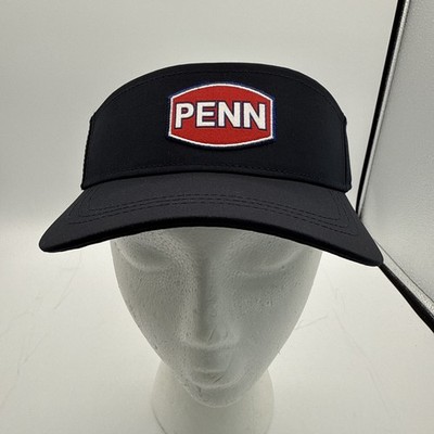 PENN Performance Fishing Sun Visor Adjustable Hat Embroidered Blue OS Adult New
