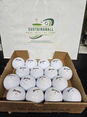 16 x Srixon DISTANCE von Sustainaball - gebrauchte Golfbälle - Klasse A - reduziert