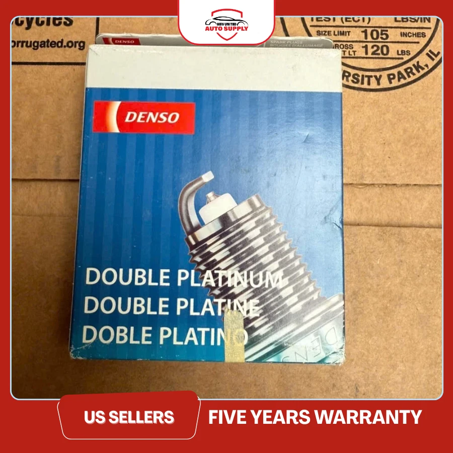 (CANTIDAD 4) Bujía doble platino DENSO 3134 PK16R11 para Toyota Yaris 2016 Foto 2 de 2