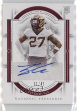 2024 Panini National Treasures Collegiate Silver 11/49 Tyler Nubin Auto 9r9