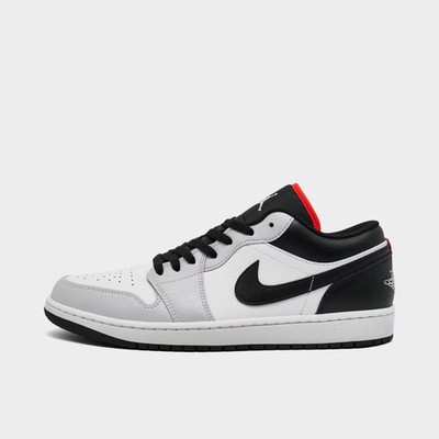 Air Jordan Retro 1 Low Neutral Grey/Summit White/Infrared 23/Black 553558 045