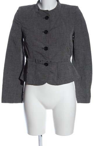 ST. EMILE Blazer corto Mujeres Blazer Talla EU 36 gris claro estilo «business»