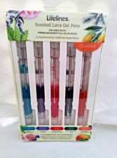 Lifelines Scented Lava Pen Set - Classic 5 Pack Classics NEW
