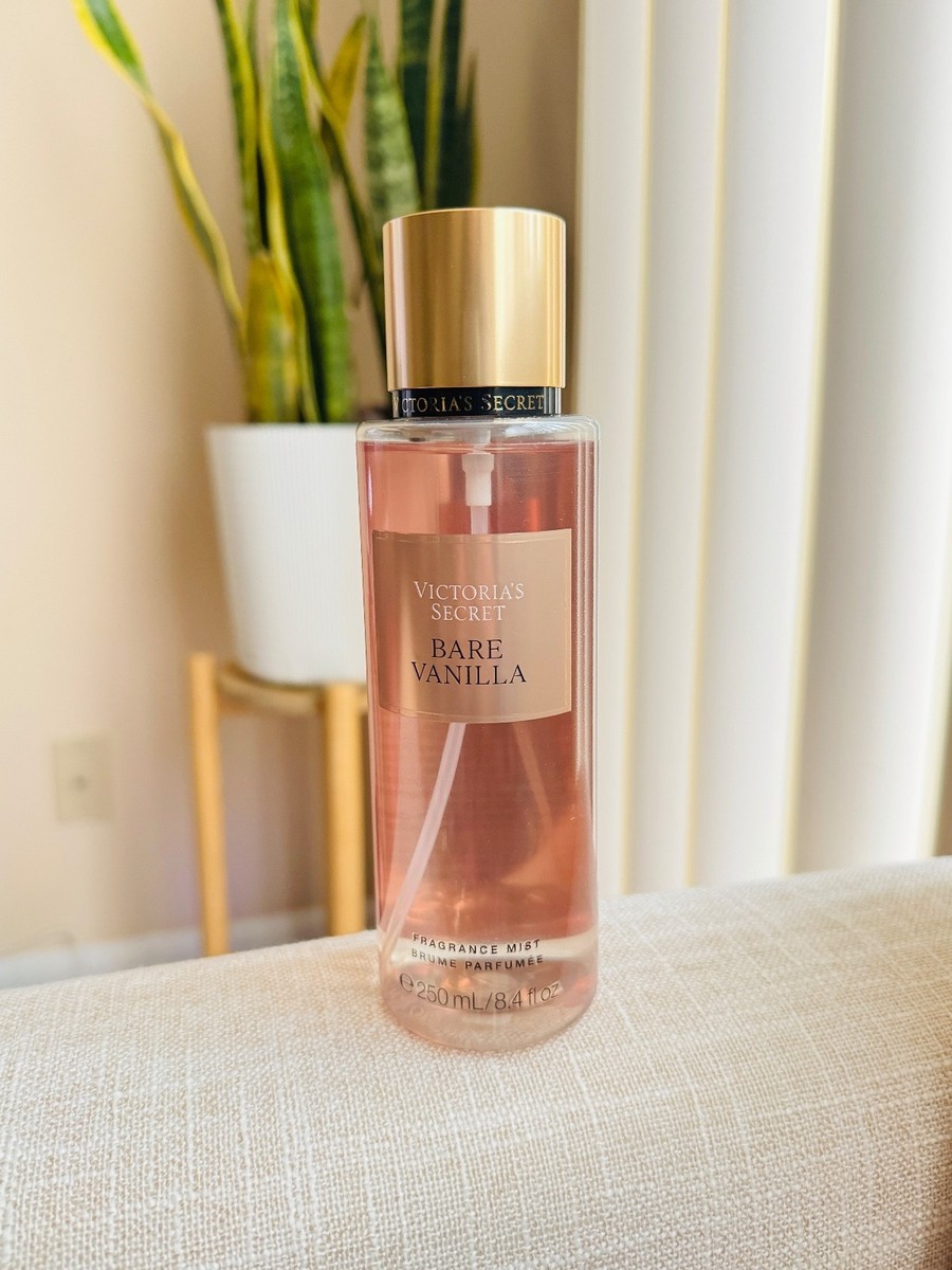 VICTORIA'S SECRET BARE VANILLA FRAGRANCE MIST AND FRAGRANCE LOTION