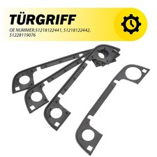 2X T�rgriffdichtung links+2X T�rgriffdichtung recht f�r BMW E34 E36 Vorne Hinten