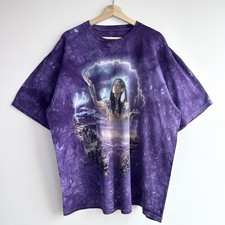 The Mountain Vintage Native American Lightning Graphic T-Shirt XXL Fantasy Tee