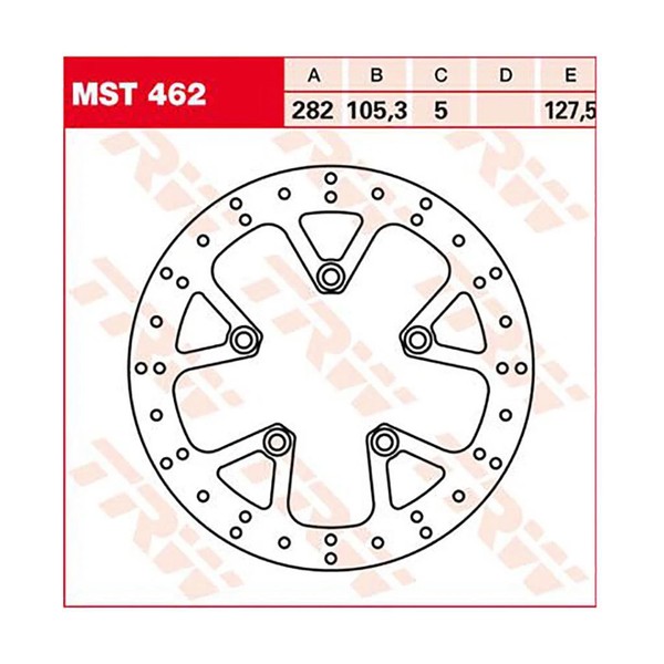 Trw Bremsscheibe (FüR: Triumph Trophy Se 1215 Abs V13VH 13-16 Hinten )-image