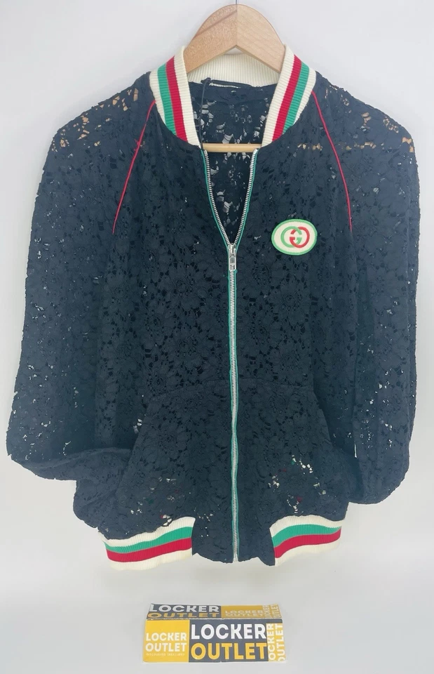 Chaqueta Gucci 46 IT Nunca Usada Negra, Algodón Foto 3 de 4