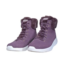 Skechers On The Go Glacial Ultra Boots Purple Size 7.5
