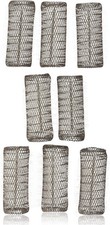 2 Pack Hair Styling Brush Rollers  Pins, 3" X 1 1/8", Total 8 Rollers