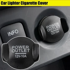 Universal 12V Auto Car Power Outlet Socket Plug Lighter Cigarette Cover Cap