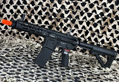G&G ARMAMENT NEW G&G MGCR 556 7" Gas Blowback Airsoft Rifle (GBB-MCR-007-BBB-UCM)