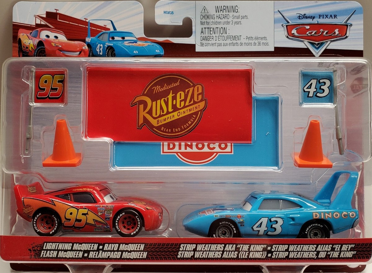 2023 迪士尼皮克斯汽车Lightning McQueen Strip Weathers The