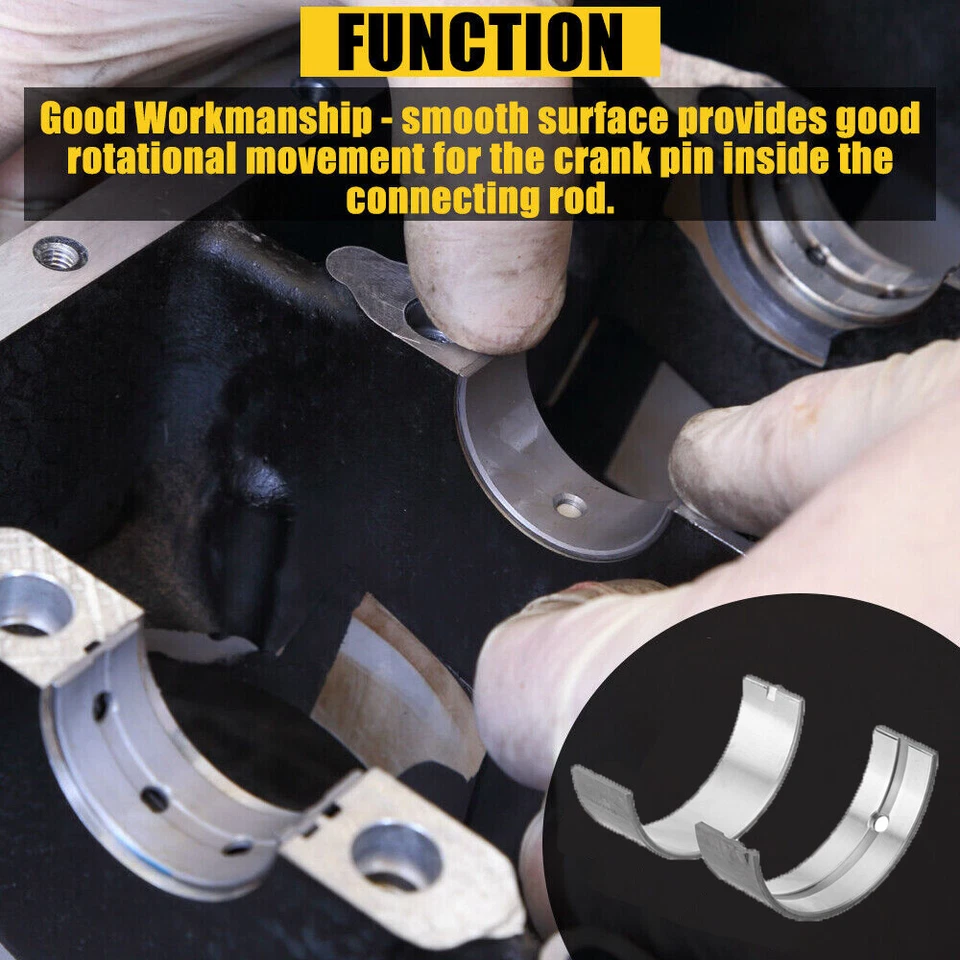 Juego de rodamientos principales y de varilla STD para Honda Accord CR-V Element Acura TSX 2,4 L Foto 3 de 4