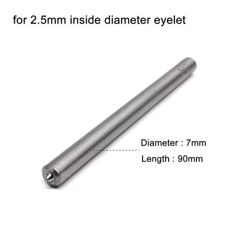 1mm-10mm Bördel Stanze Werkzeug Stab Ösen Tüllen Ring Luftloch Halbhohlniete - Bild 13 von 21