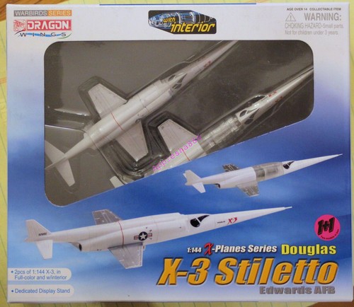 DRAGON WINGS 51028 1/144 Plastic Model DOUGLAS X-3 STILETTO Scale Ready - Picture 2 of 5