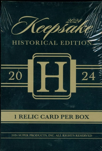 2024 Keepsake Historical Edition Factory Sealed Hobby Box