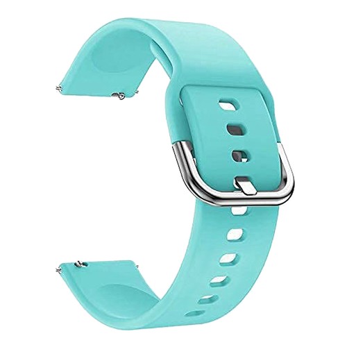 Correa de reloj inteligente de repuesto con hebilla de silicio de 20 mm y 22 mm para hombre y mujer - Imagen 35 de 59