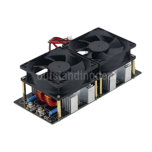 2000W DC 12-48V ZVS Induction Heater Module with 24V Cooling Fan for DIY ot25 - 第 4/6 張圖片