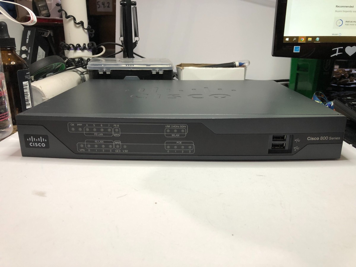 Cisco 800 Series　891F Cisco C891F C891FJ-K9 800 Series Router Gigabit 8Port