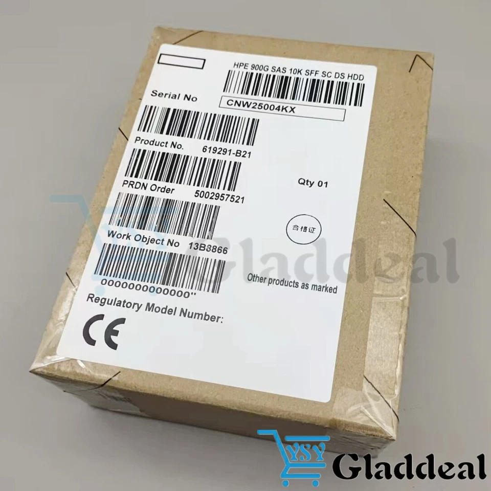 New HP 619291-B21 619463-001 900GB 6G SAS 10K SFF 2.5'' SAS DP Hard Drive HDD - Image 4 of 4