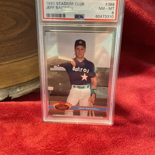 1991 Topps Stadium Club - #388 Jeff Bagwell (RC)