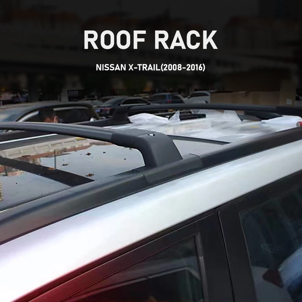 FOR NISSAN X TRAIL 2008 - 2016 T31 X-TRAIL 2PCS CROSS BAR ROOF RACK - image 3 of 4