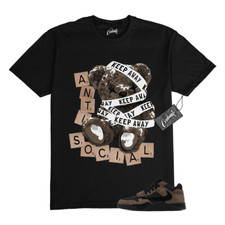 Jack TR Travis Dark Mocha Black Sail T Shirt to Match ANTI