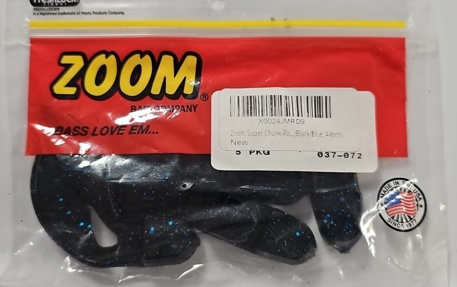 ●CHUNK Zoom 037-072 Black Blue Super Chunk Jr. 2