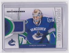 2007-08 FLEER HOT PROSPECTS HOT MATERIALS CURTIS SANFORD #HM-CS VANCOUVER CANUCK