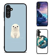 Seal pup comic art For iPhone SE4 16E 12 13 14 15 16 Pro Max Anti scratch Cover