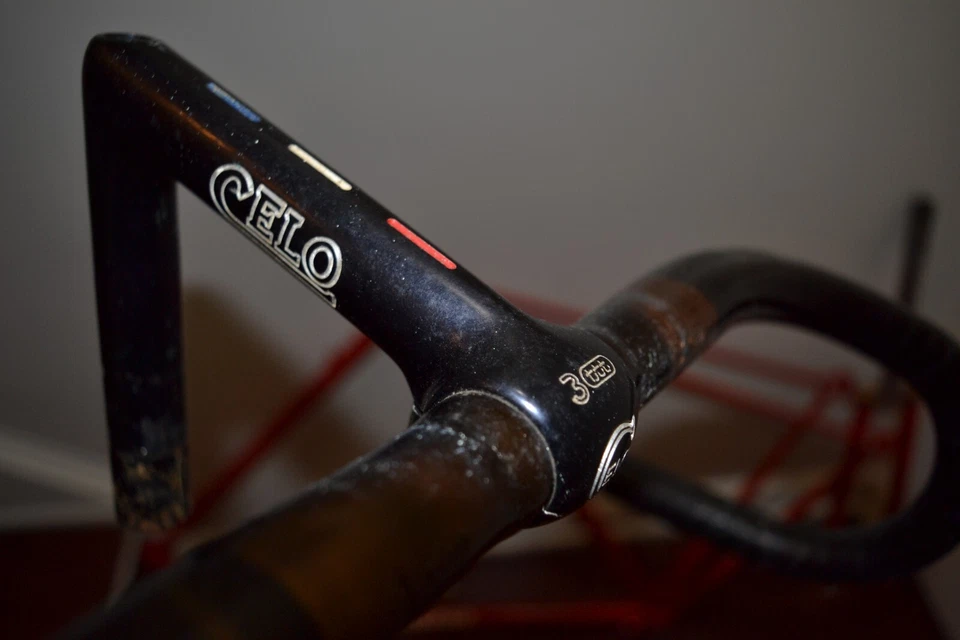 Cuadro, horquilla, barras y potencia vintage Celo Europa (Colnago) Foto 3 de 4