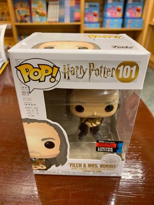 Funko Pop Harry Potter Filch Mrs Norris 101 Nycc 2019 Barnes