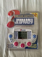 Vintage 1999 Tiger Electronics JEOPARDY DELUXE EDITION Hand Held Game Sealed