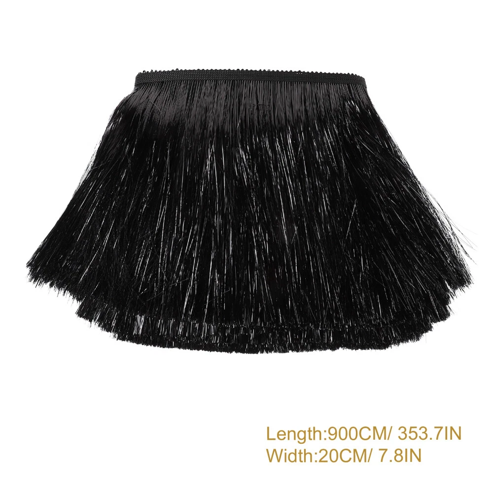 VETEMENTS 3 PEZZI Nappa Materiali Ausiliari Artigianali Frange Abbigliamento Decorativo