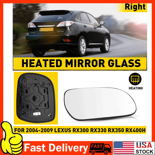 For Lexus RX 300 330 350 400H 2004-2009 Right Passenger Side Mirror Heated Glass - Bild 14 von 18