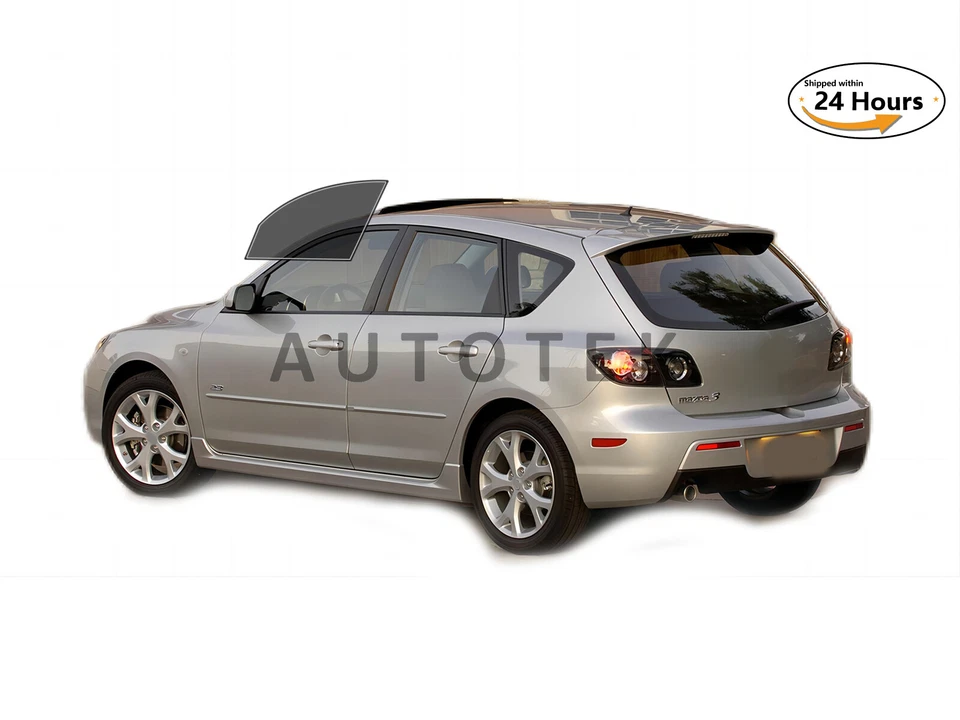 Computerized Custom PreCut 2Ply Window Tint Film Kit For 2004-2009 Mazda 3 Hatch - Image 4 of 4
