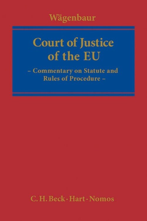 Thumbnail - Bertrand Wägenbaur | Court Of Justice Of The European Union | Buch |