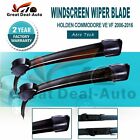 <!--F#f_0-->Front Windscreen Wiper Blades For Holden Commodore VE VF Berlina 2006-2017<!--F/-->