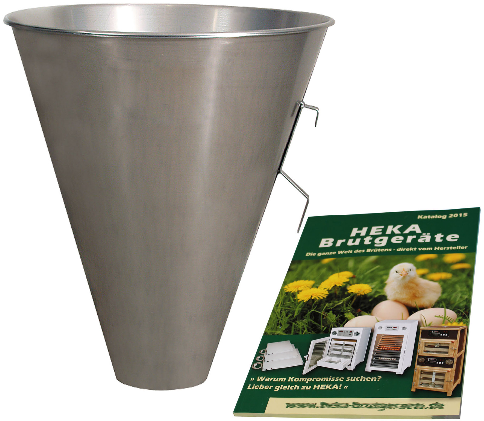Schlachttrichter Für Hühner & Geflügel – Robuster Metall-Kegel Für Große Legehennen, Hähnchen & Puten (bis 6,3 Kg) – Einfache Fixierung & Sauberes Ausbluten