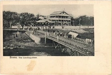 PC BELGIAN CONGO BOMA LANDING PLACE (a62341)