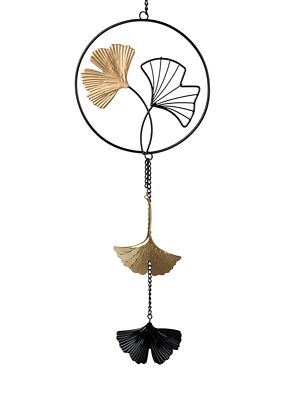 formano Deko Fensterhänger Girlande Ginko 40 cm Metall Mobile Fenster Dekoration