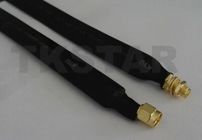 30cm SMA Stecker Buchse Fensterdurchführung Verlängerung Kabel LTE MIMO Antenne